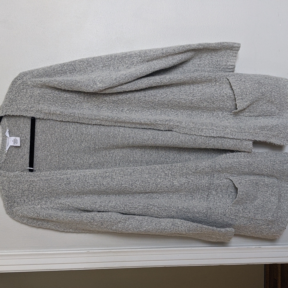 Workshop republic clothing grey cardigan size 1X